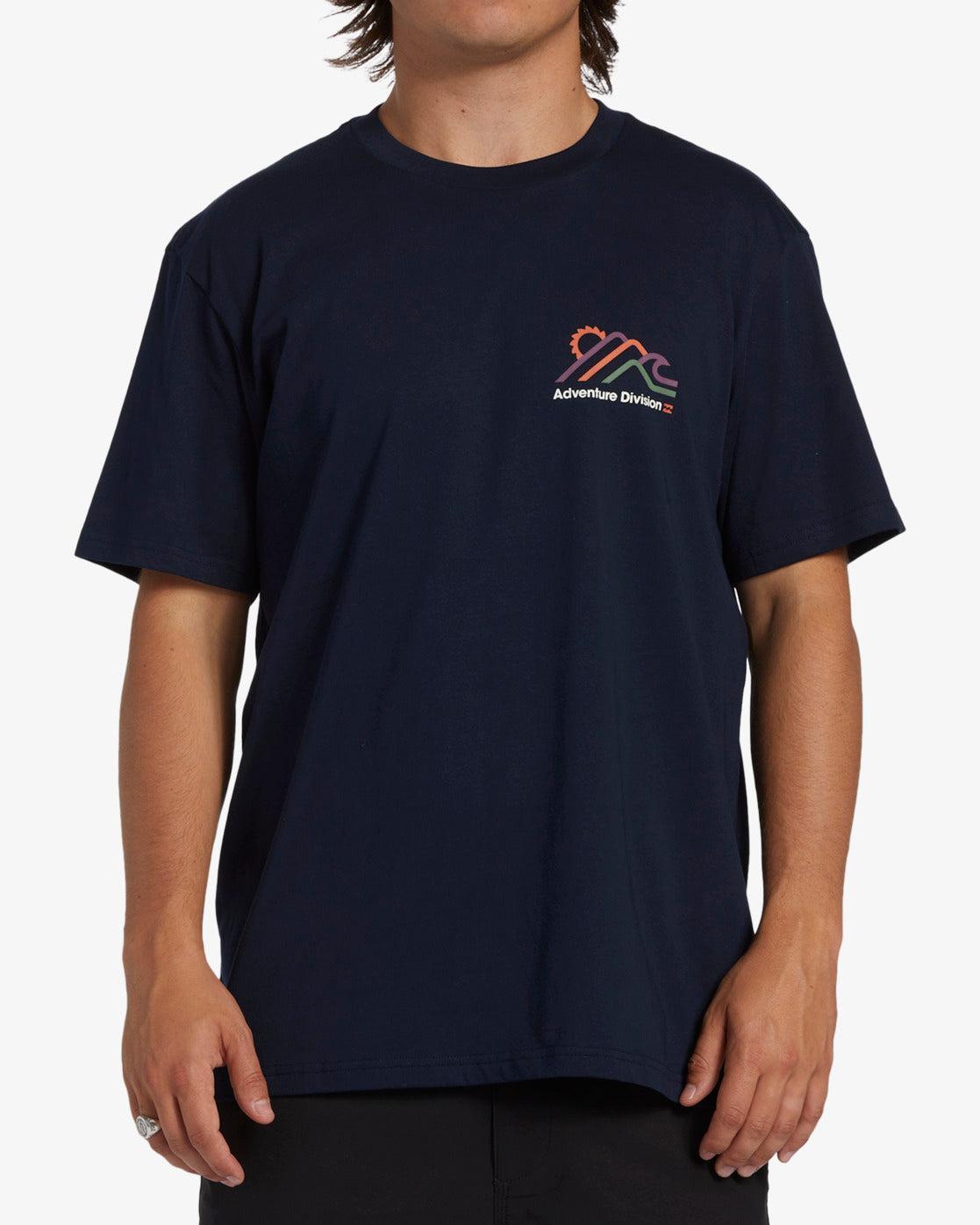 Range T-Shirt - Navy Male Product Image