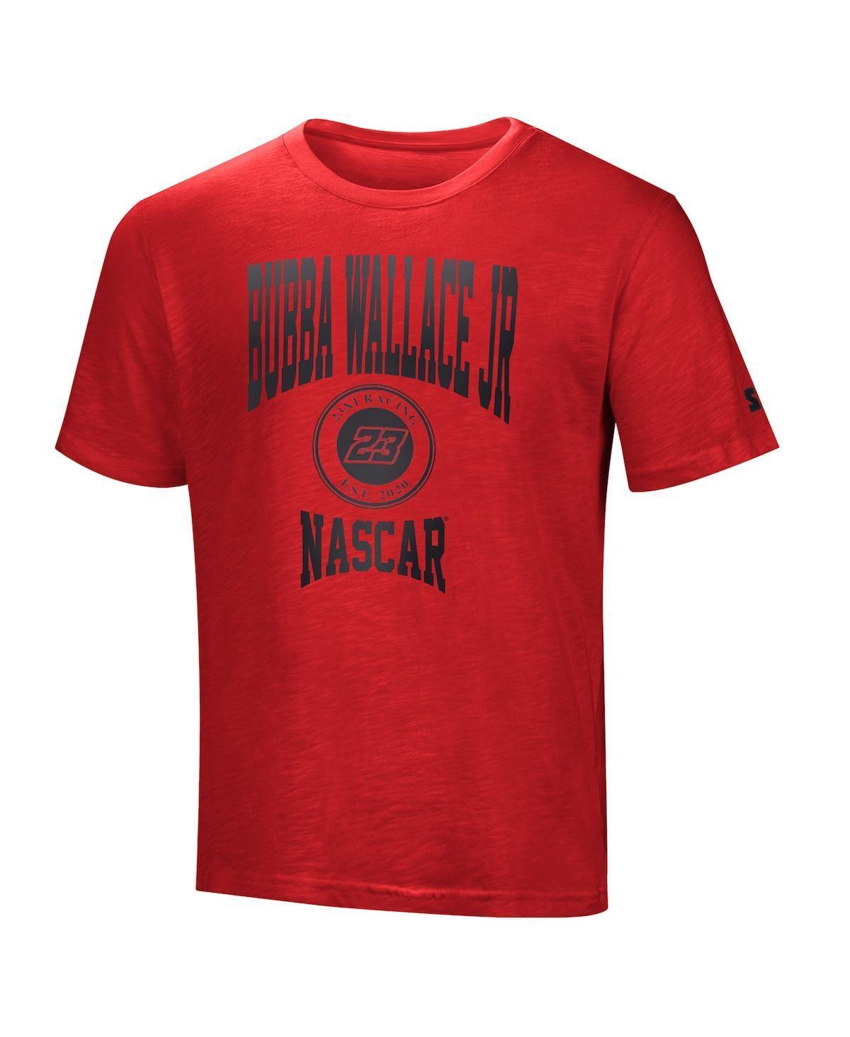 Mens Starter Red Bubba Wallace Scout T-shirt Product Image