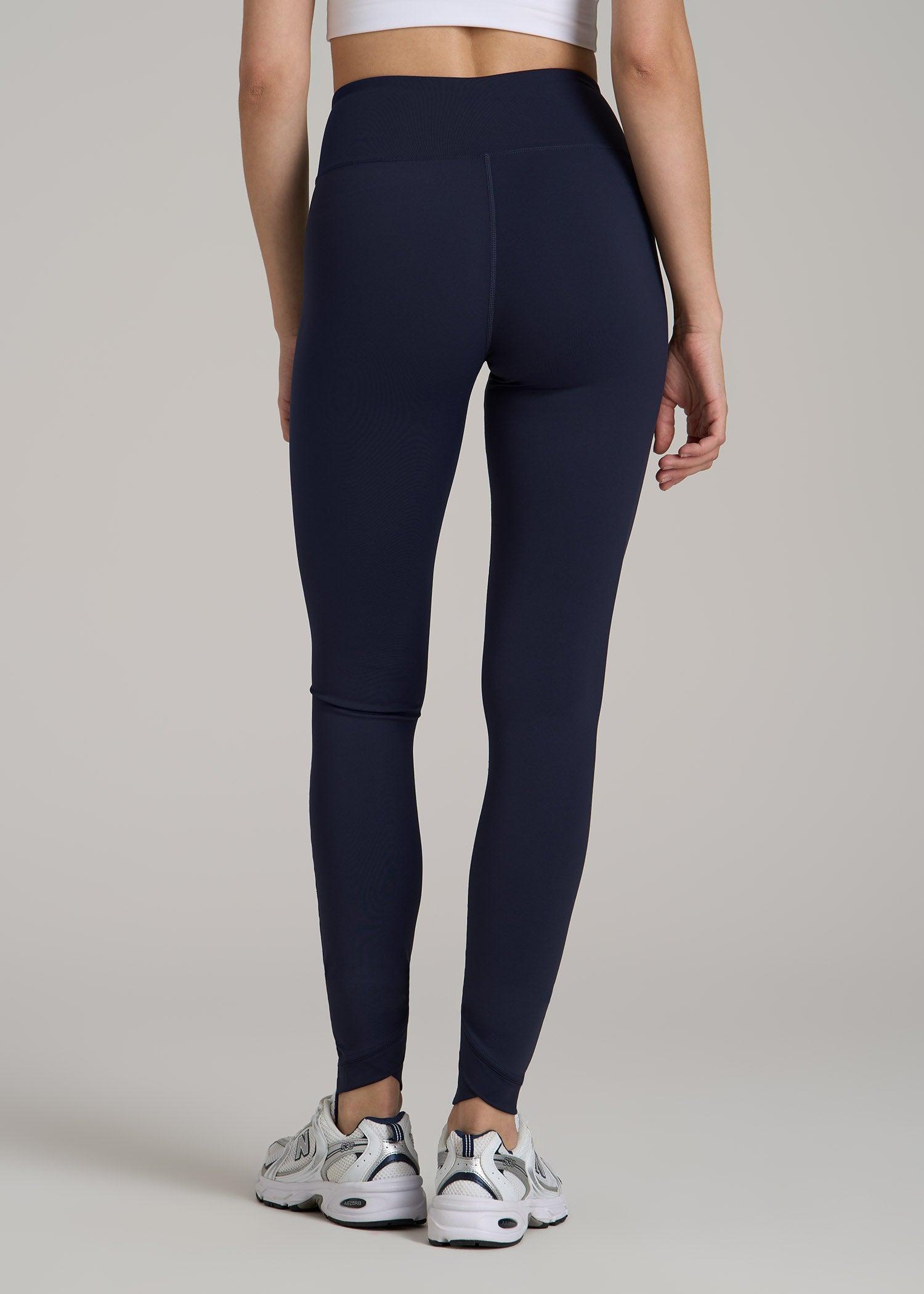 Balance Cross Over Leggings for Tall Women in Dark Navy Female Product Image