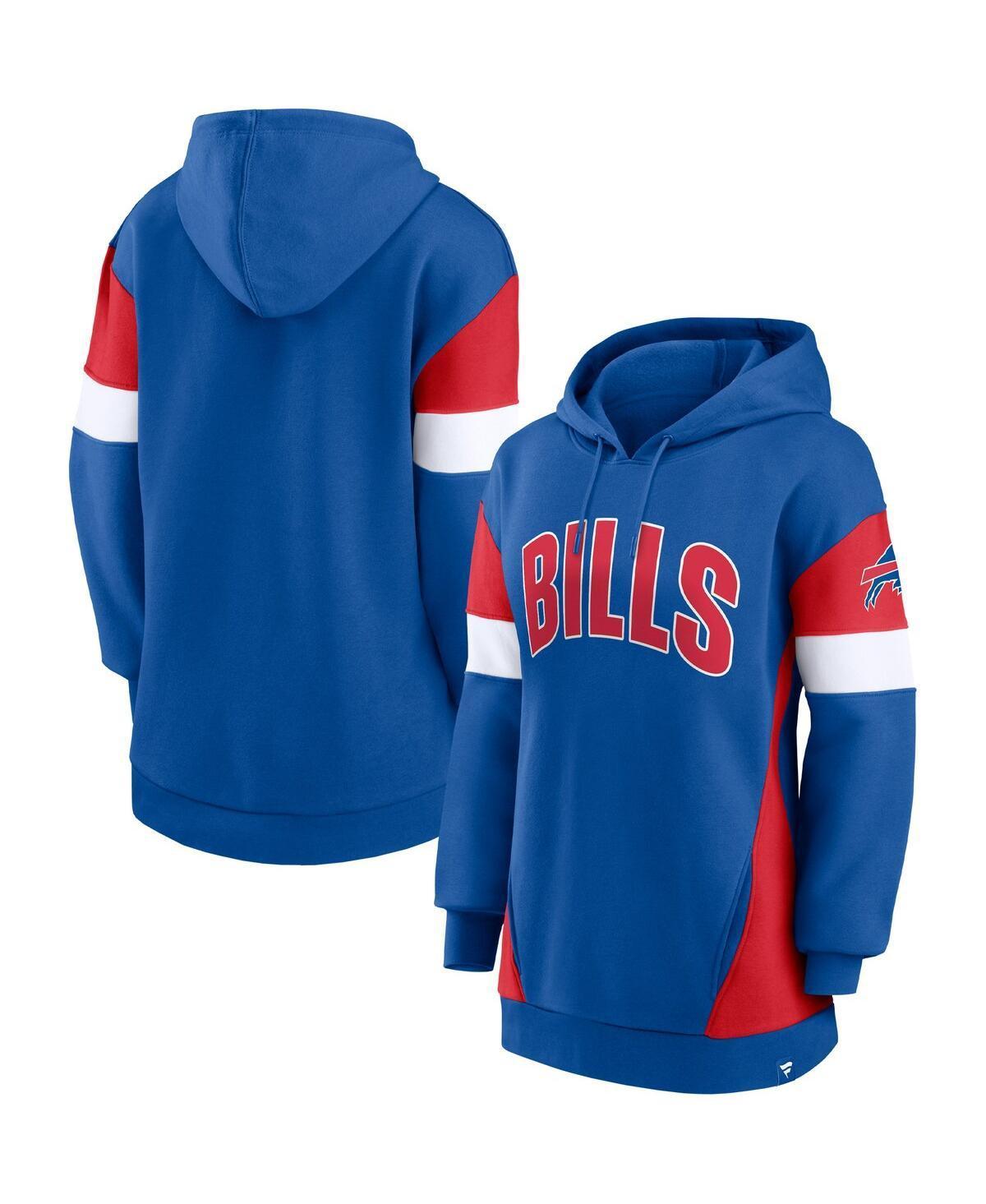 Womens Fanatics Royal Buffalo Bills Lock It Down Pullover Hoodie - Royal Product Image