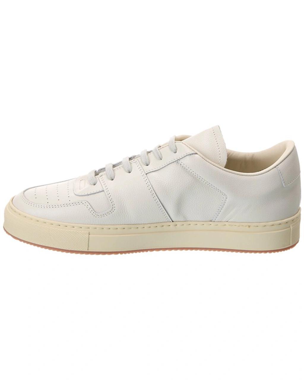 COMMON PROJECTS Decades Low Leather Sneaker In White Product Image