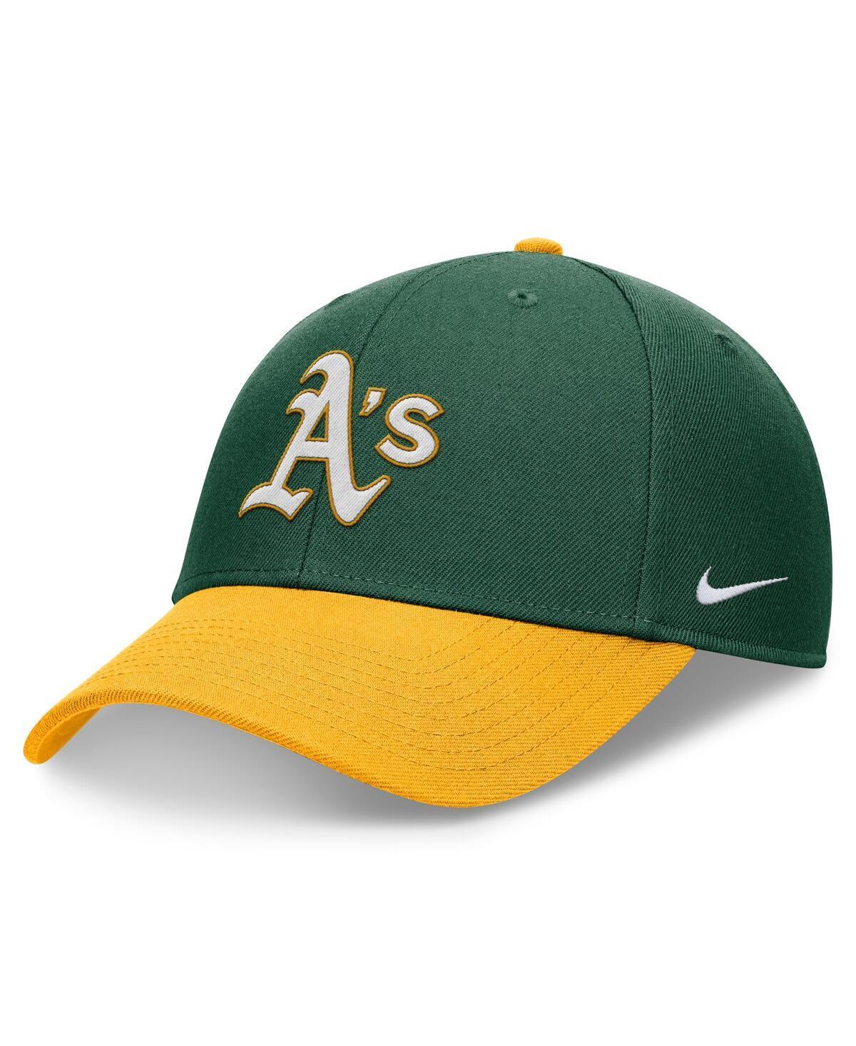 Mens Nike /Gold Oakland Athletics Evergreen Club Performance Adjustable Hat Product Image