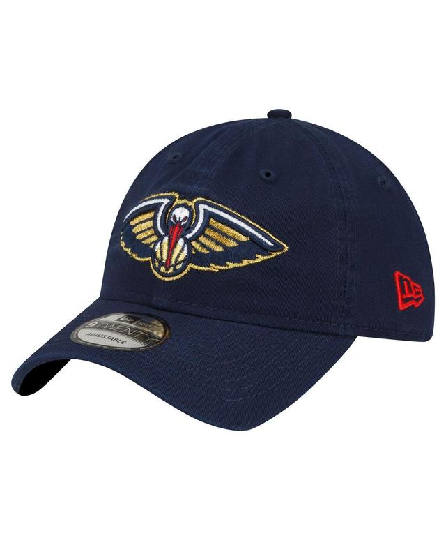 New Era Mens New Orleans Pelicans New Era Pelicans Core Classics 2.0 Cap - Mens Black/Black Product Image