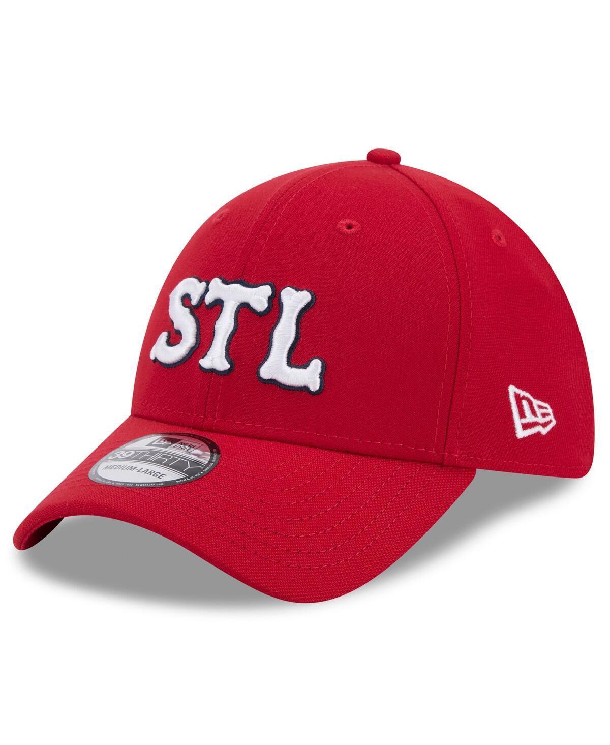 New Era Mens Red St. Louis Cardinals 2024 City Connect 39THIRTY Flex Hat Product Image