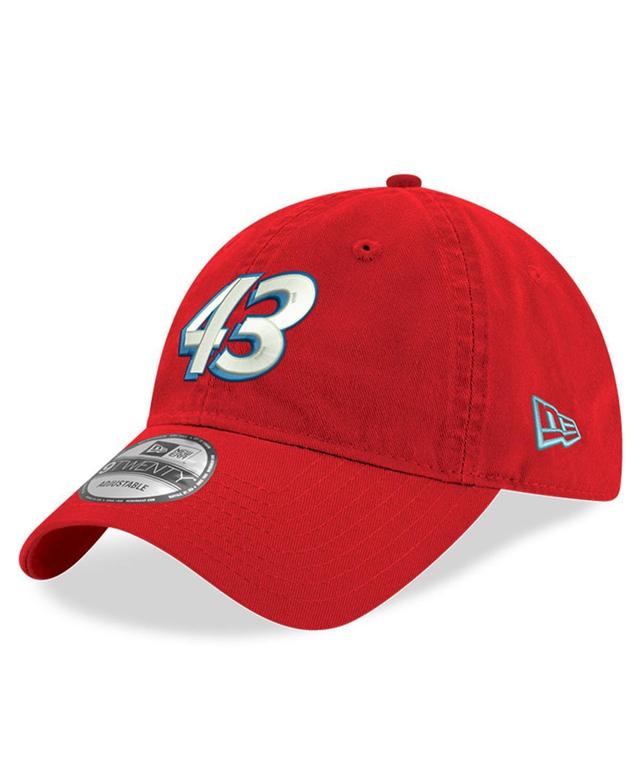 Mens New Era Red Erik Jones Enzyme Washed 9Twenty Adjustable Hat Product Image