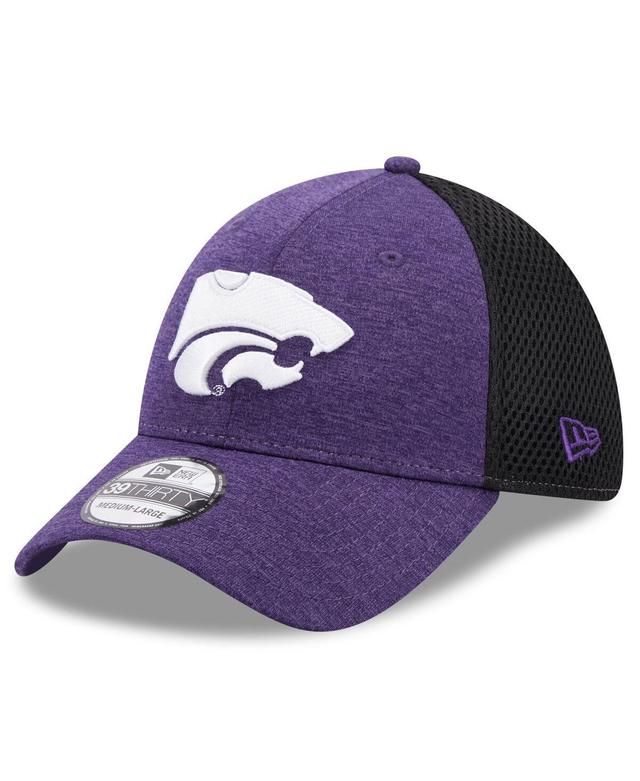 Mens New Era Purple Kansas State Wildcats Shadowed Neo 39THIRTY Flex Hat Product Image