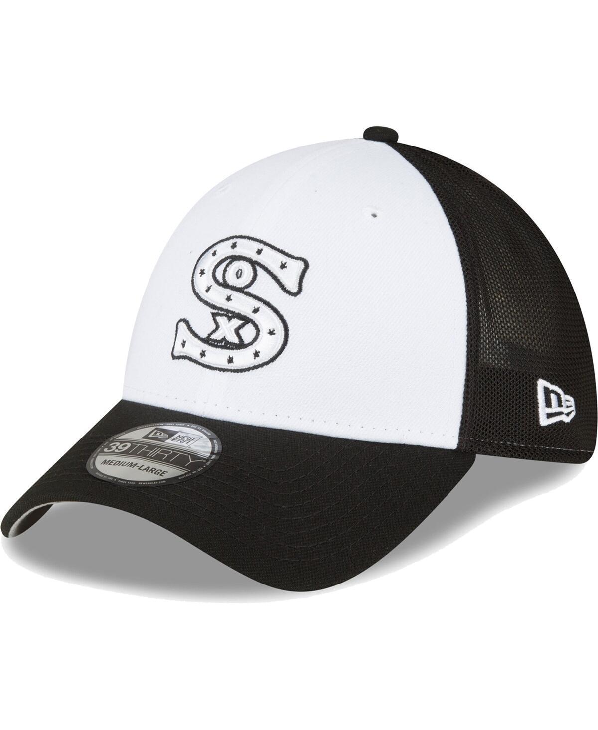 Mens New Era Black and White Chicago White Sox 2023 On-Field Batting Practice 39THIRTY Flex Hat - Black Product Image