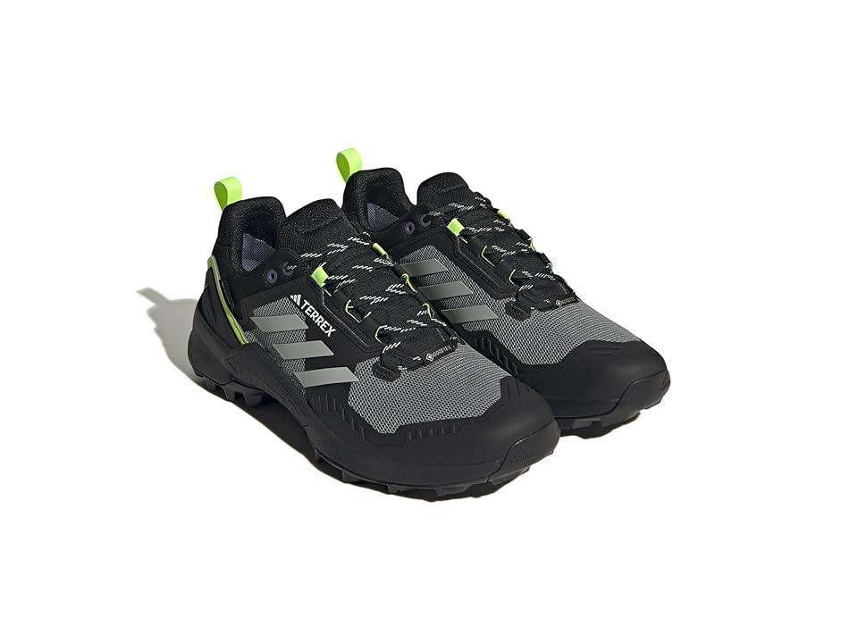 adidas Outdoor Terrex Swift R3 GORE-TEX(r) (Wonder Silver/Wonder Silver/Lucid Lemon) Men's Shoes Product Image