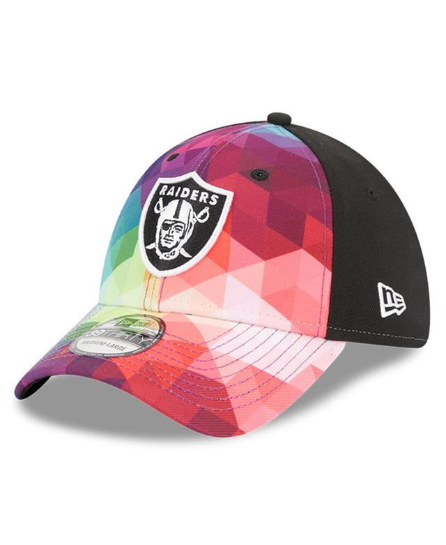 Mens New Era Pink Las Vegas Raiders 2023 Nfl Crucial Catch 39THIRTY Flex Hat Product Image