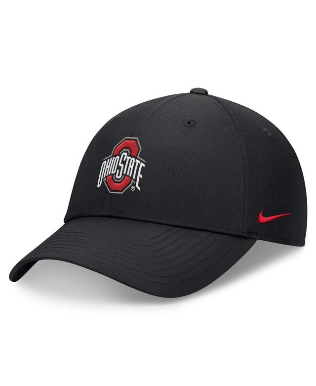 Nike Mens Black Ohio State Buckeyes 2024 On-Field Performance Adjustable Hat Product Image