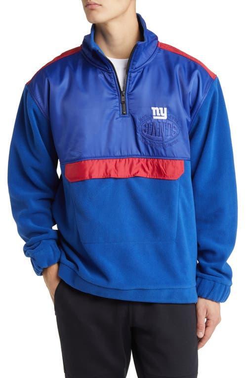 Mens BOSS x NFL Zip-Neck Sweatshirt With Collaborative Branding Product Image