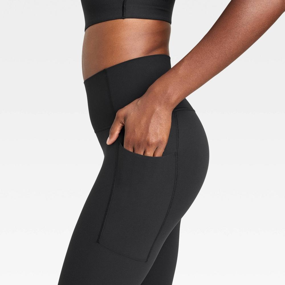 Womens Everyday Soft Ultra High-Rise Pocketed Leggings - All In Motion Black 4X Product Image