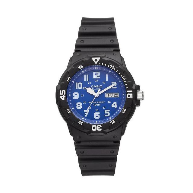 Casio Mens Classic Watch, White Product Image