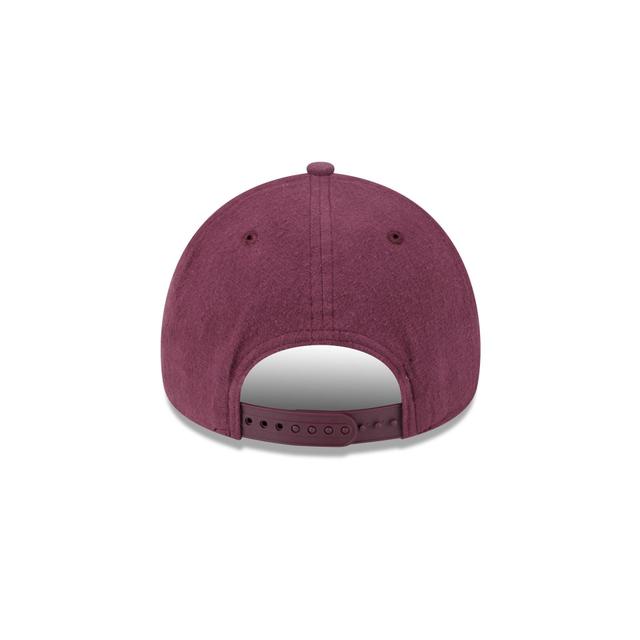 San Francisco Giants Moleskin Crown Maroon 9FORTY A-Frame Snapback Hat Male Product Image