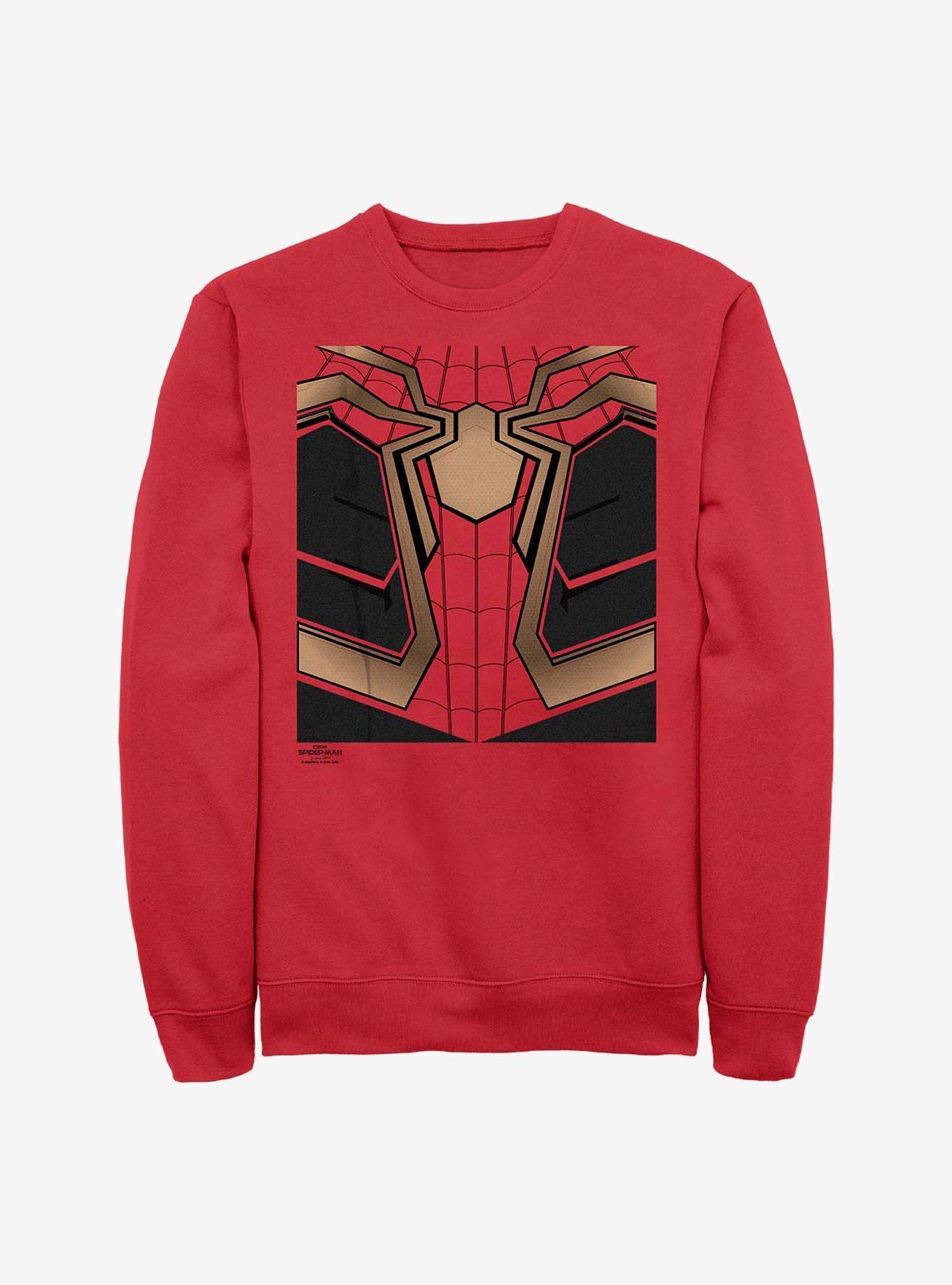 Marvel Spider-Man Suit Crew Sweatshirt Product Image