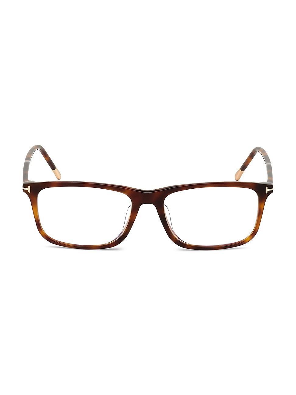 Mens 57MM Square Optical Glasses Product Image