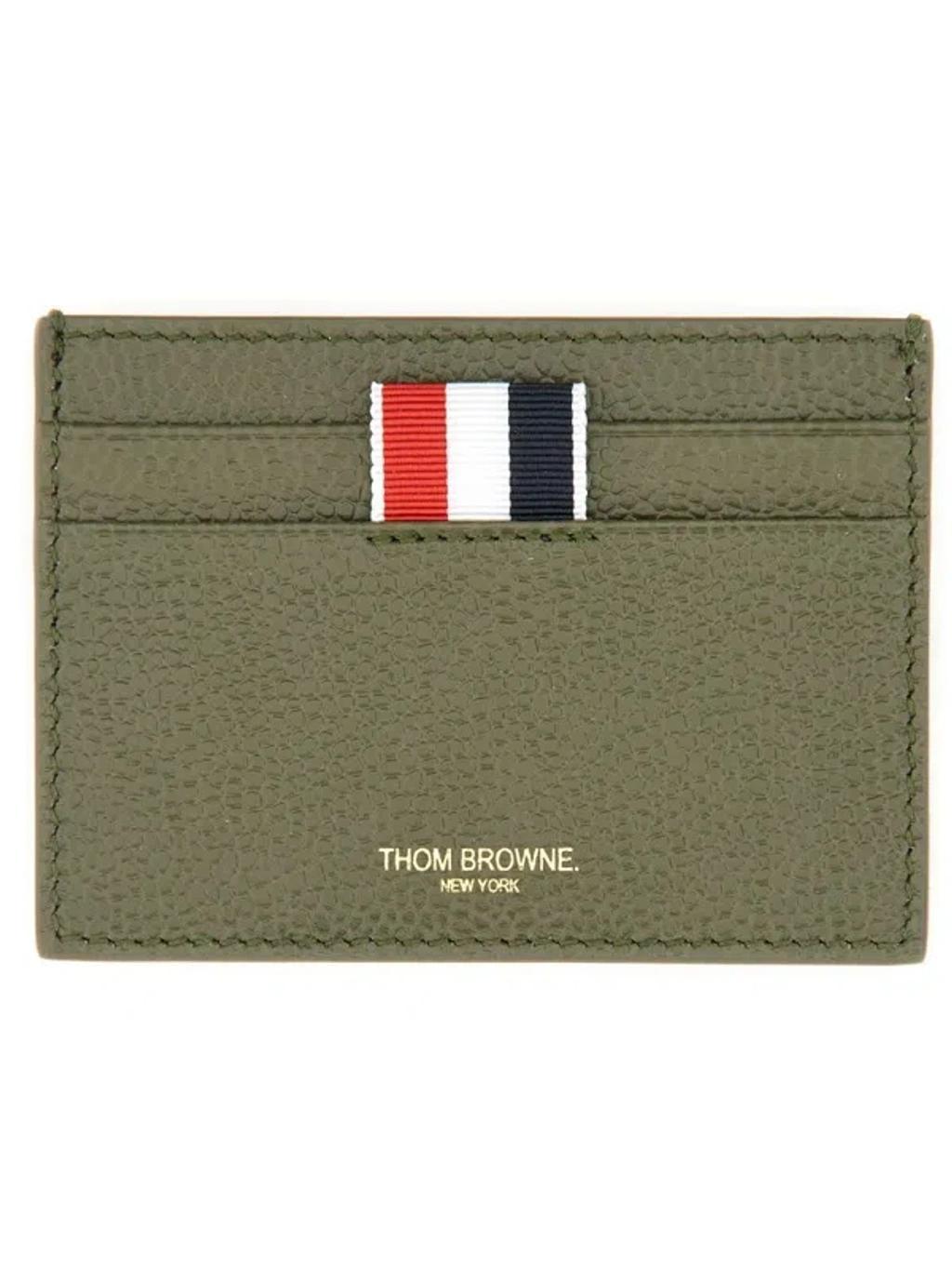 THOM BROWNE Wallets In Green Product Image