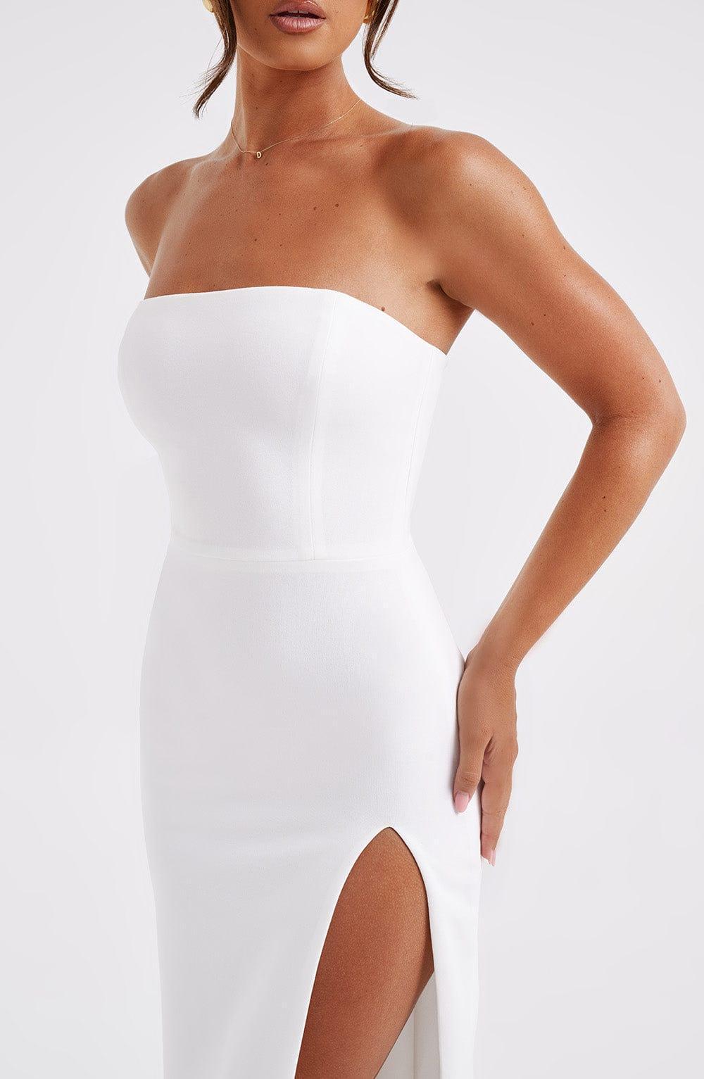 Emmaline Midi Dress - Ivory Product Image