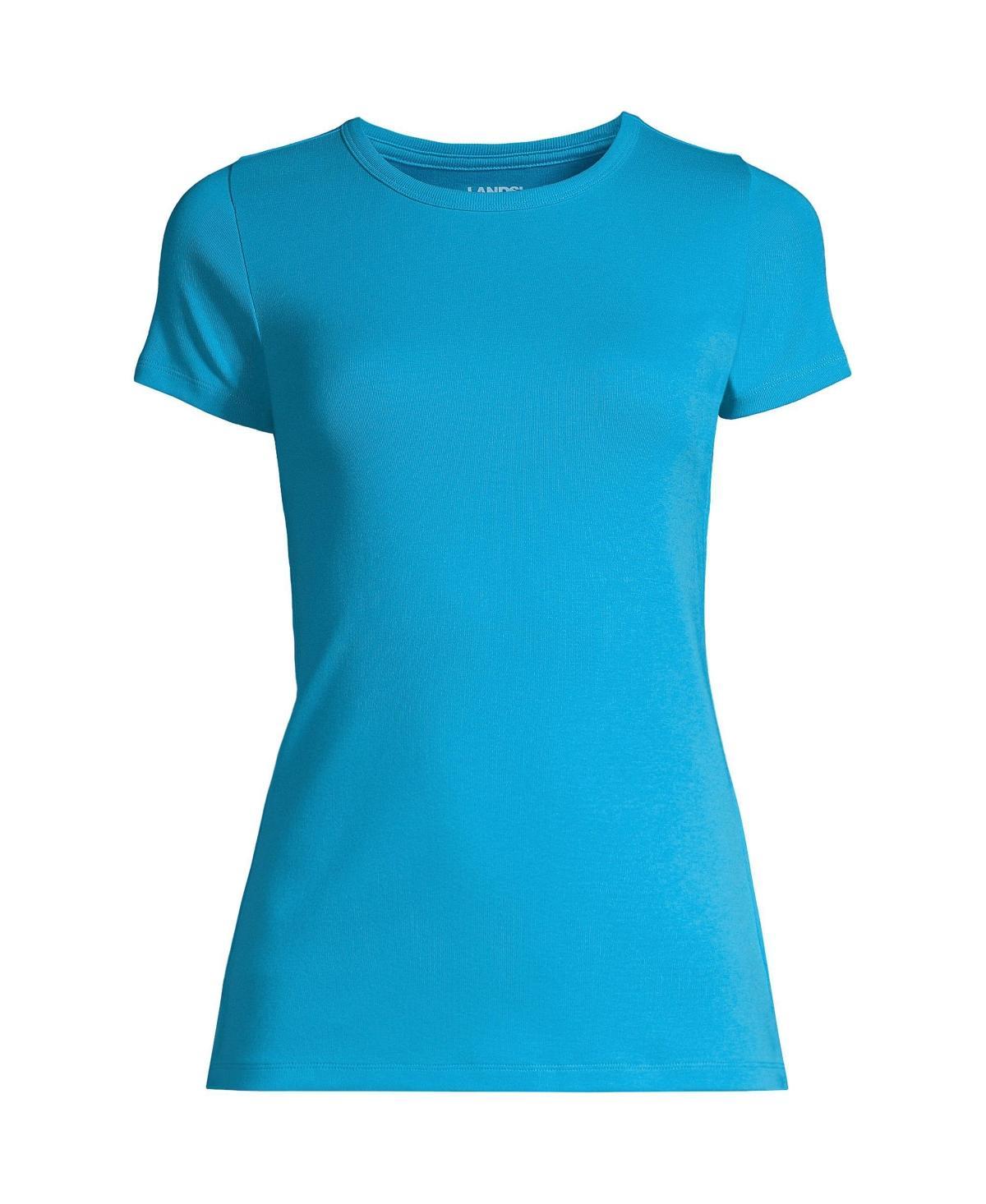 Lands End Womens Cotton Rib T-shirt Product Image