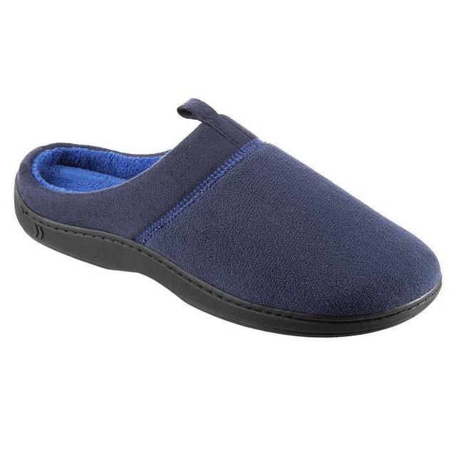 Isotoner Mens Microterry Jared Hoodback Slippers Product Image