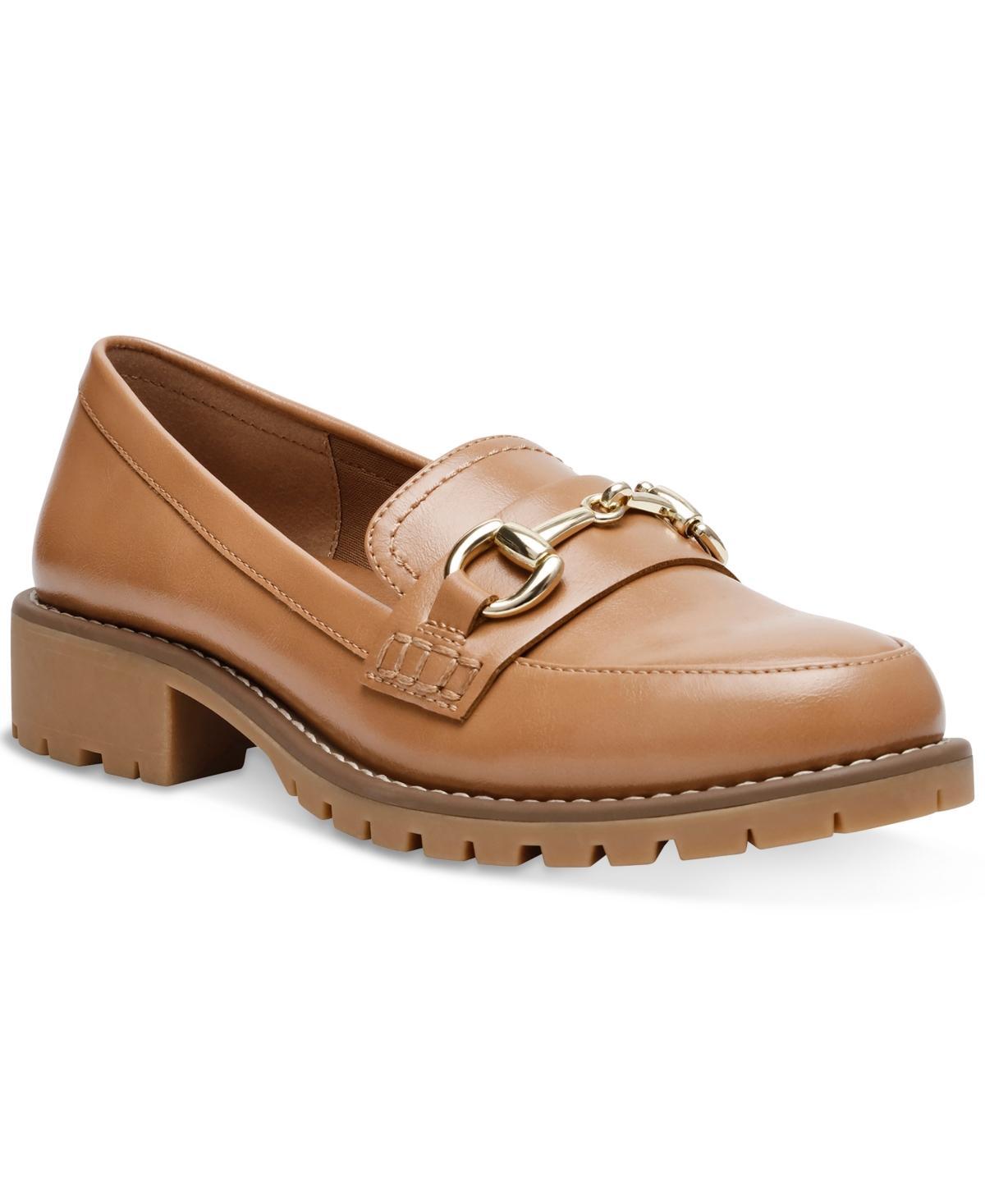 Dv Dolce Vita Womens Celeste Tailored Hardware Chain Lug Sole Loafers Product Image