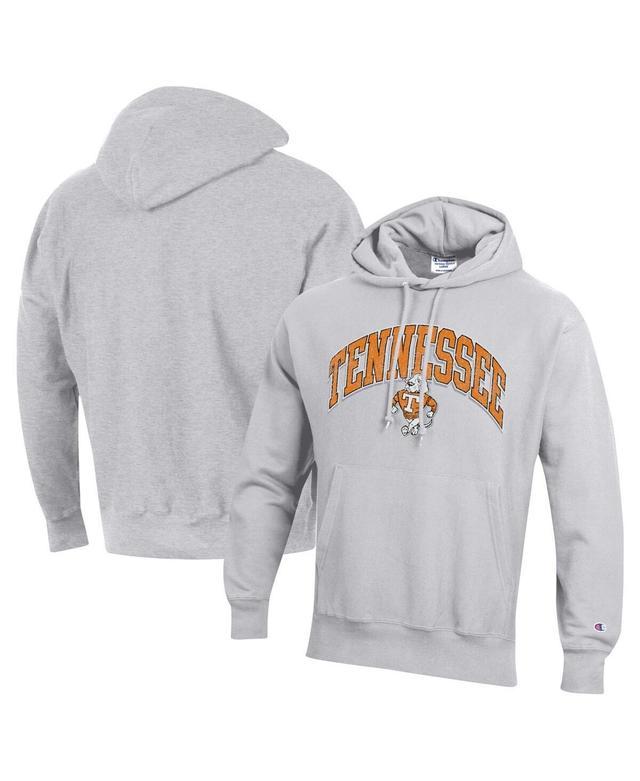 Champion Mens Heather Gray Tennessee Volunteers Vault Late Night Reverse Weave Pullover Hoodie Product Image