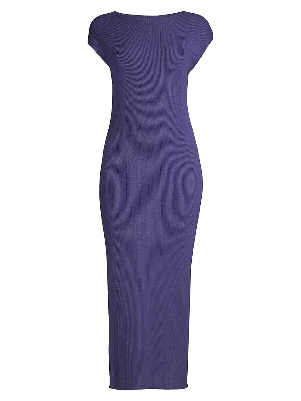 Womens Seamless Rib-Knit Maxi Dress Product Image