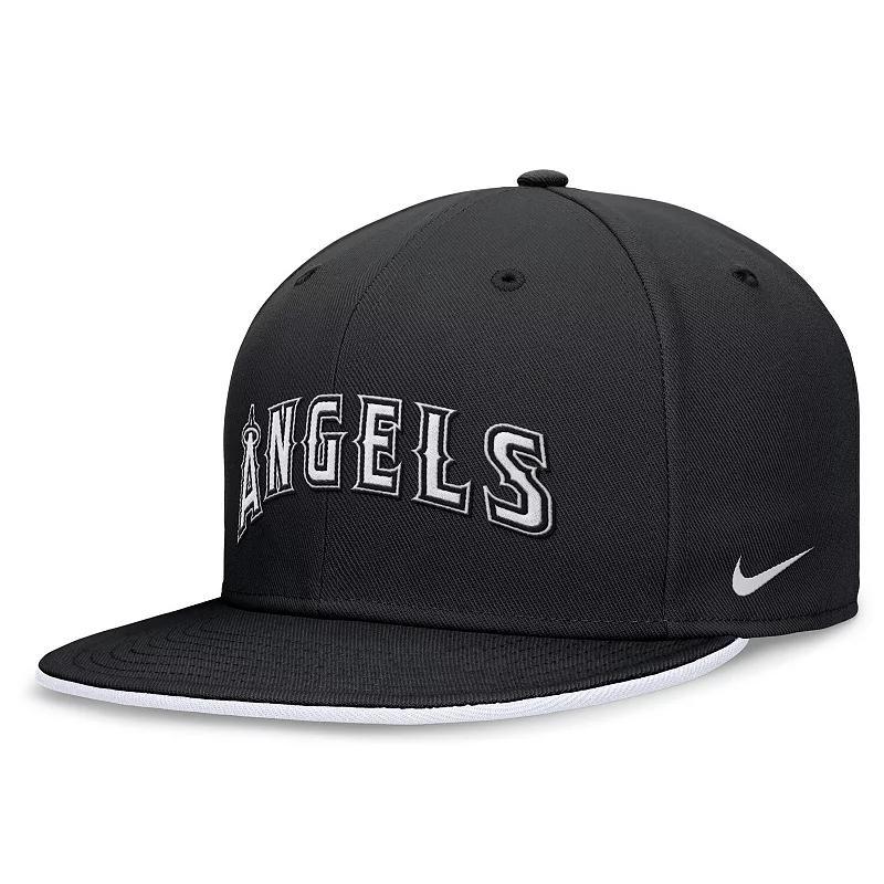 Mens Nike Los Angeles Angels Primetime True Performance Fitted Hat Product Image