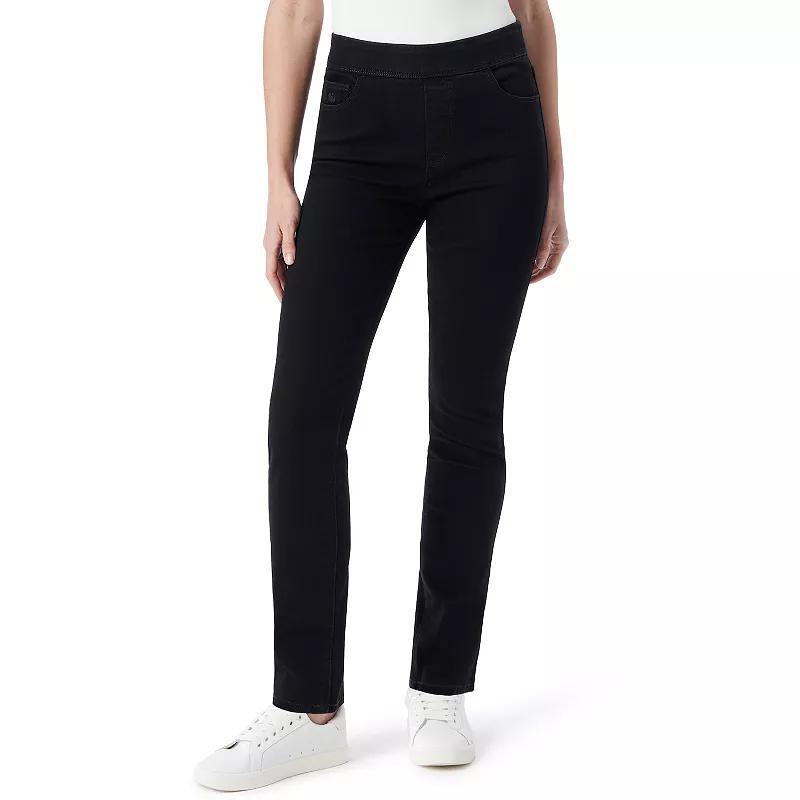 Womens Gloria Vanderbilt Amanda Slim Straight Pull-On Jeggings Product Image