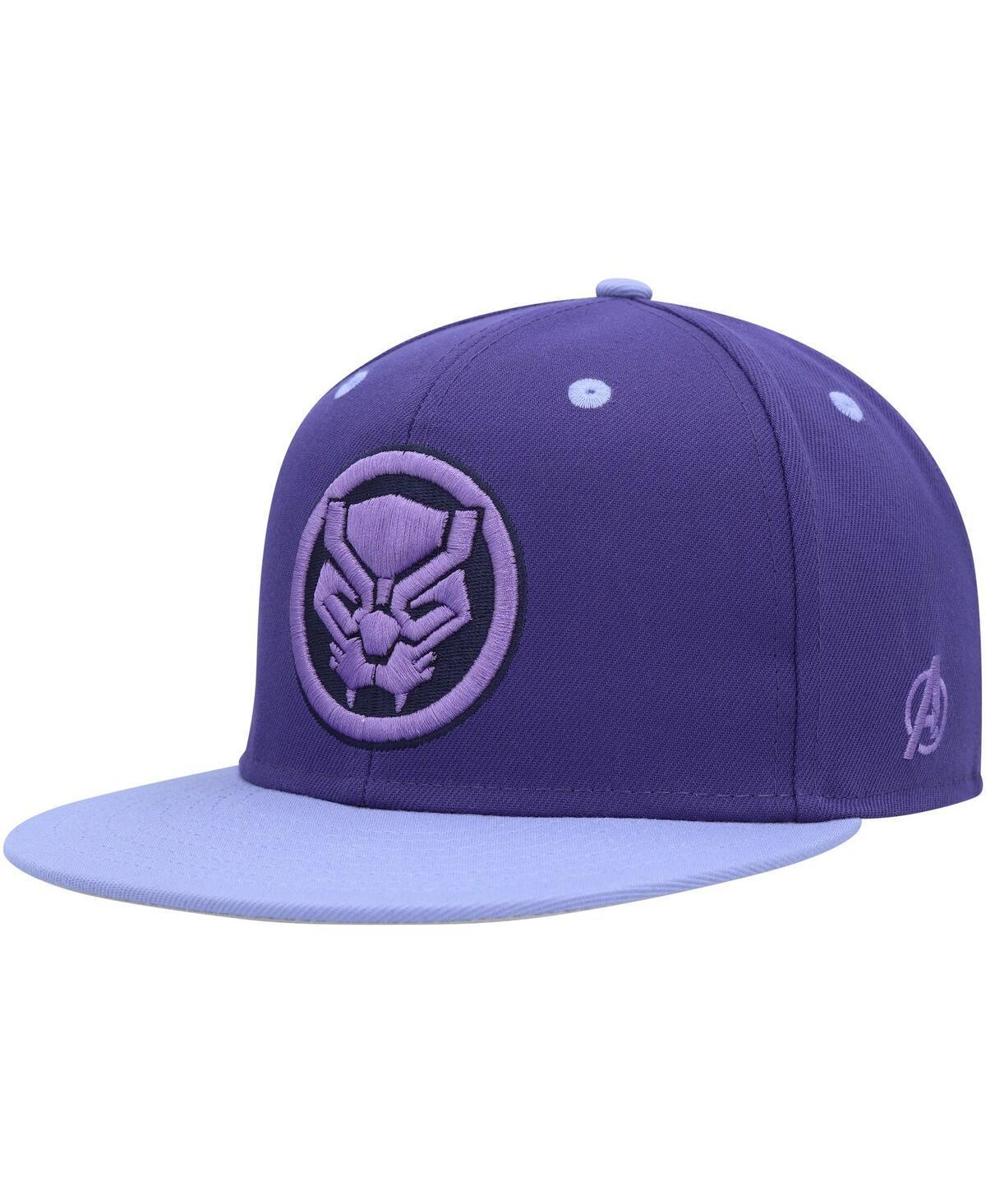 Mens Marvel Purple Black Panther Fitted Hat Product Image