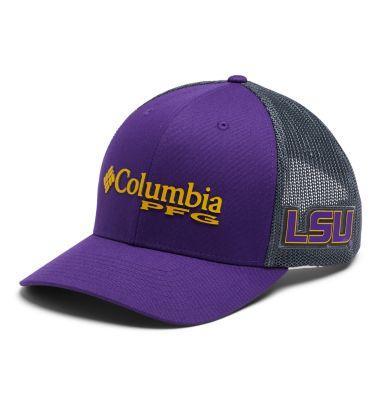 Columbia PFG Mesh Snap Back Ball Cap - LSU- Product Image