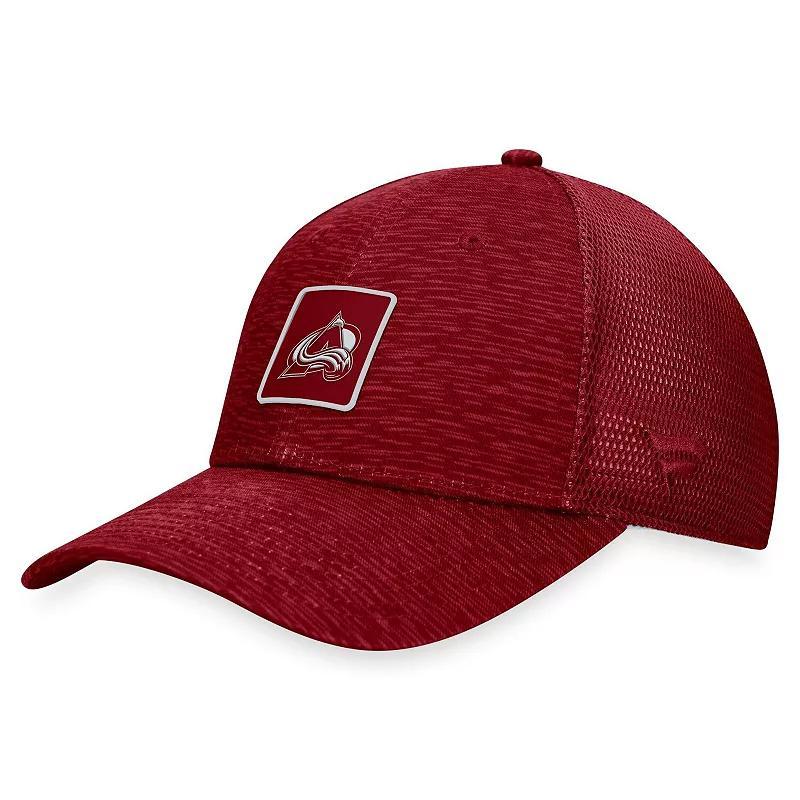 Womens Fanatics Branded Burgundy Colorado Avalanche Authentic Pro Road Trucker Adjustable Hat Product Image