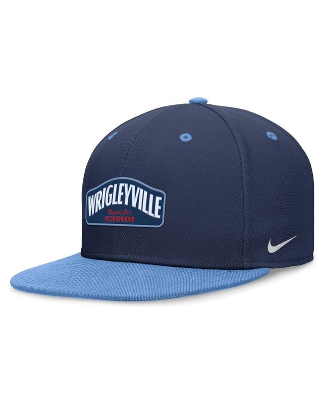 Mens Nike /Light Blue Chicago Cubs City Connect True Fitted Hat Product Image