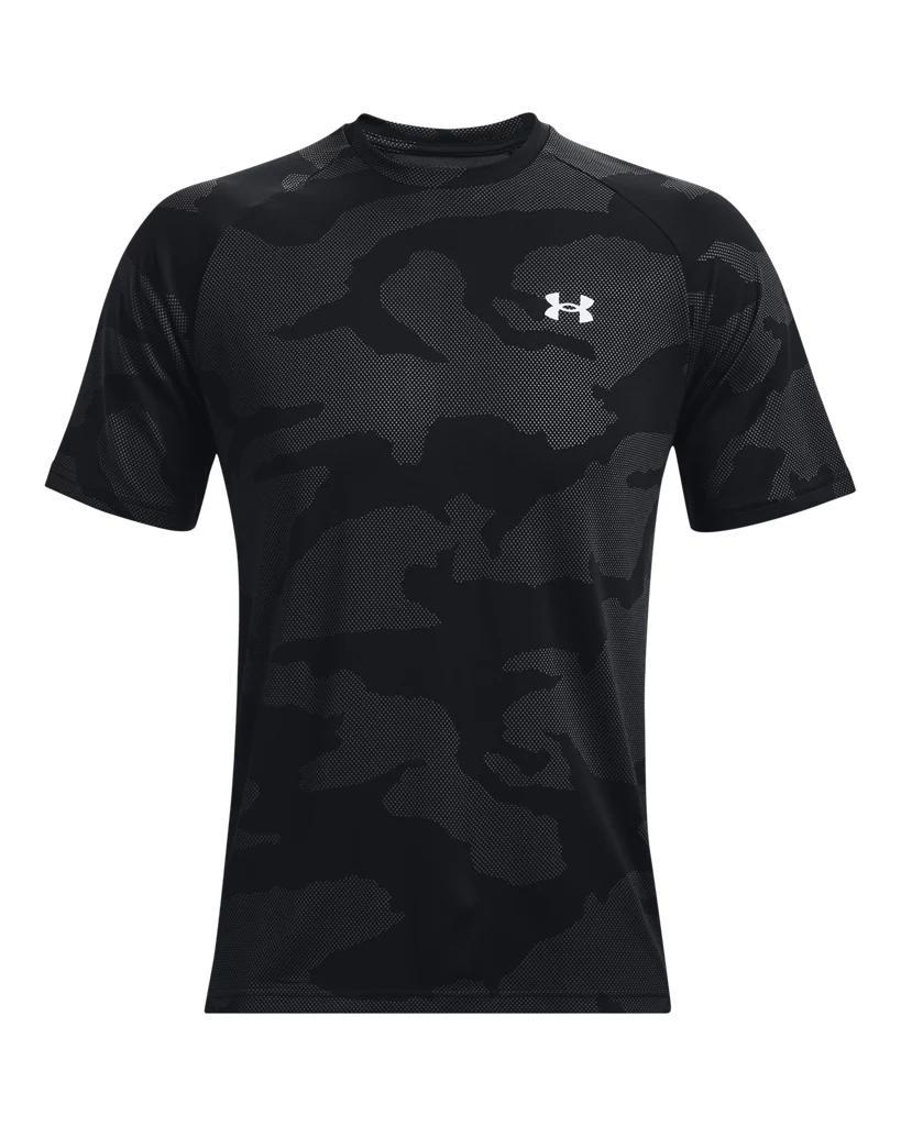 Men's UA Velocity Jacquard Short Sleeve Product Image