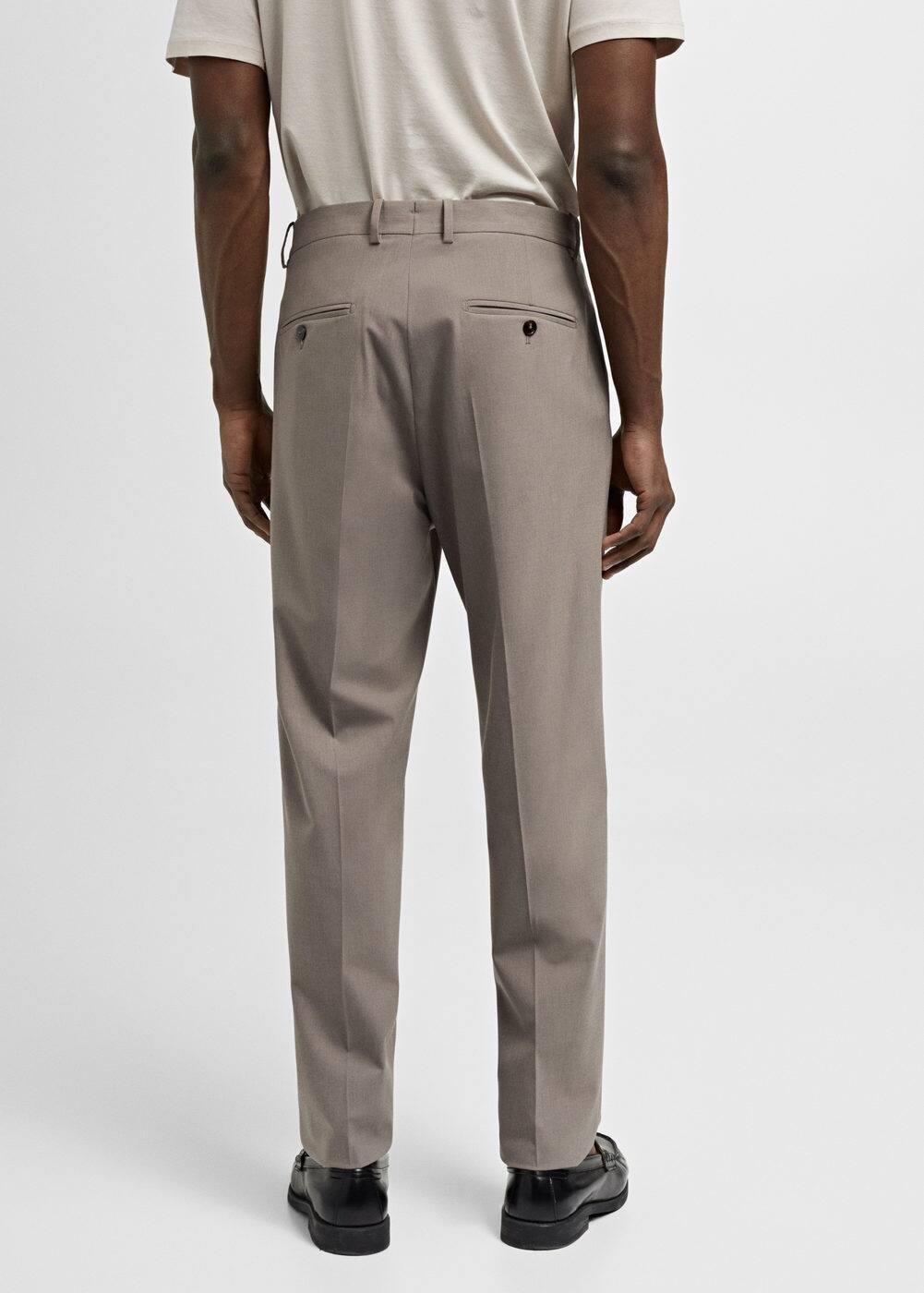 MANGO MAN - Suit pants beigeMen Product Image