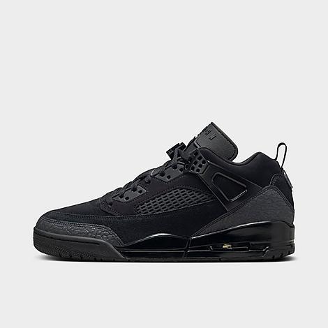 Jordan Mens Jordan Spizike Low - Mens Basketball Shoes Black/Black/Black Product Image