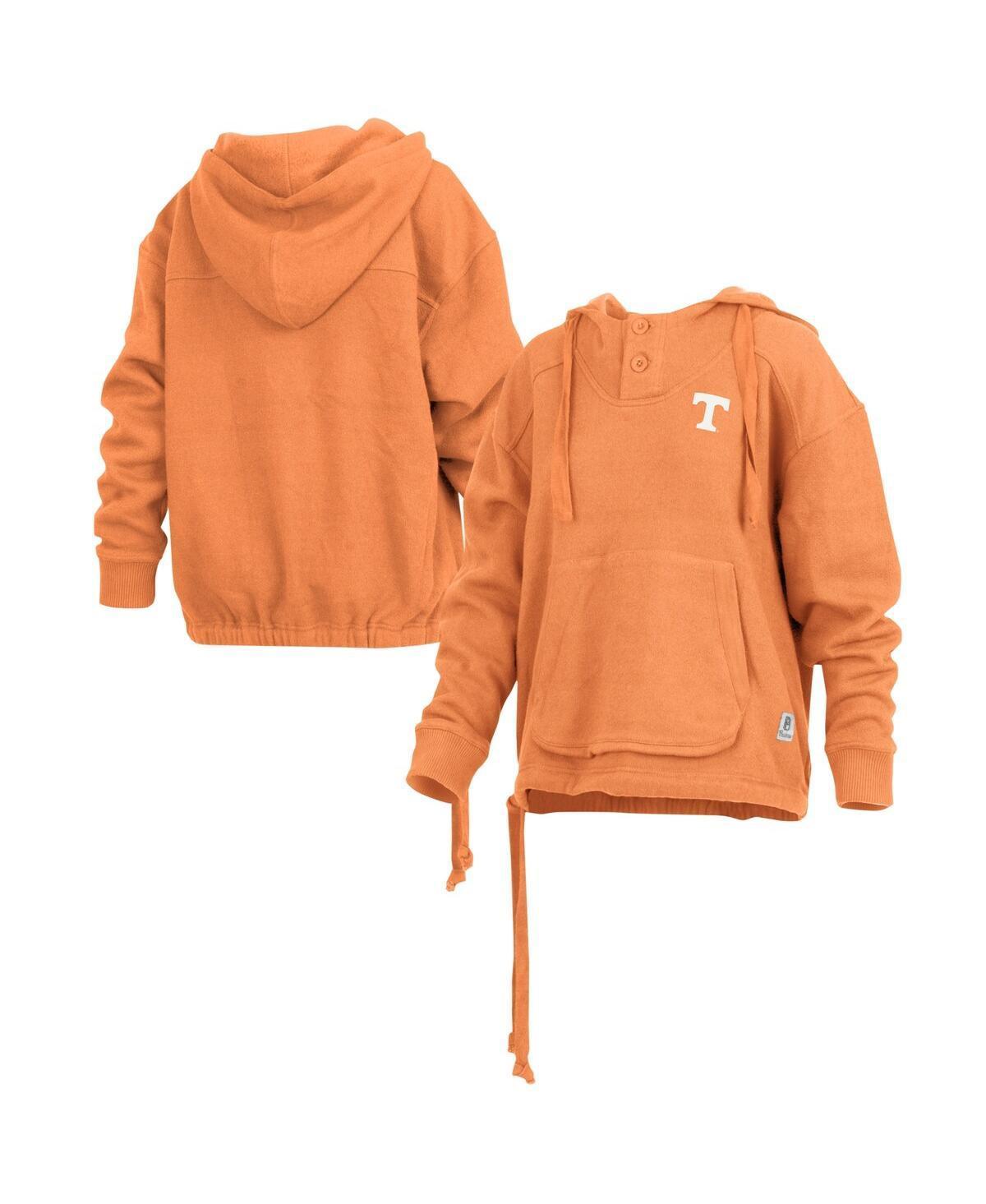 Womens Pressbox Tennessee Orange Tennessee Volunteers Amore Keisha Button Pullover Hoodie Product Image