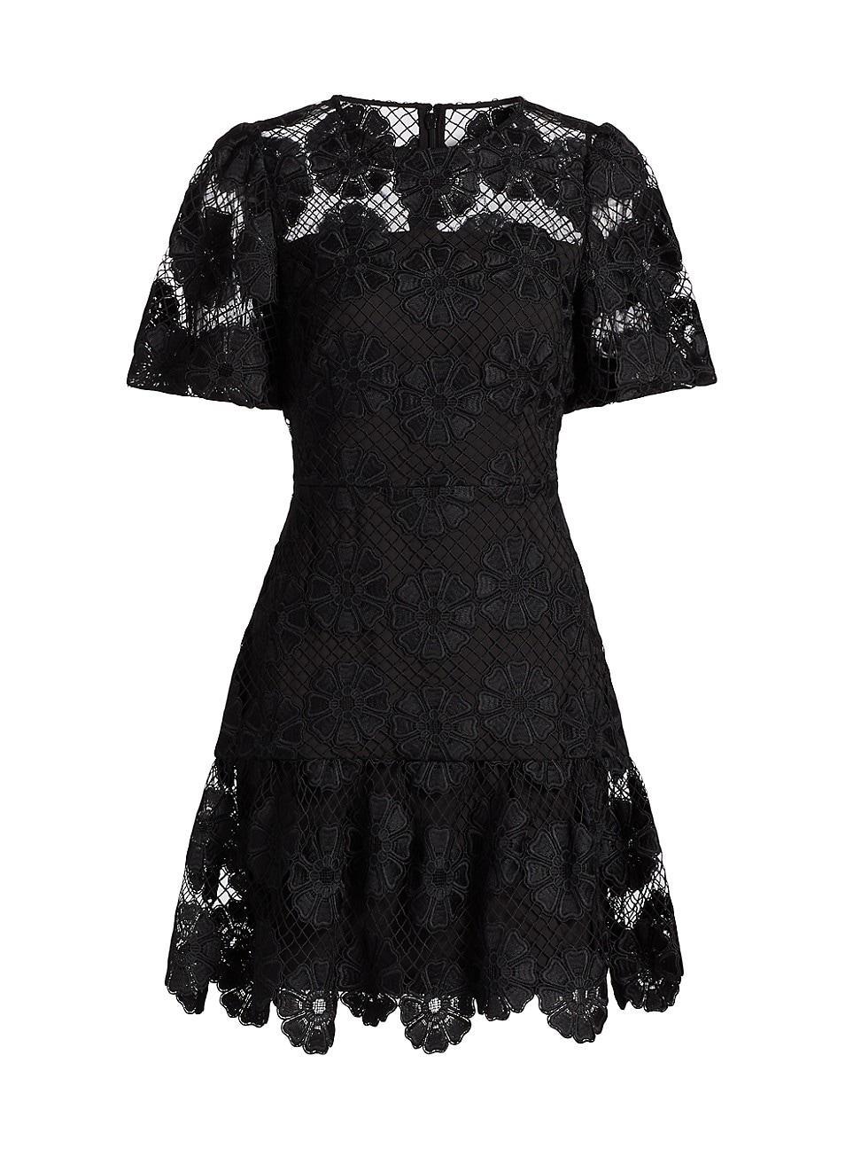 Womens Yasmin Lace Minidress Product Image