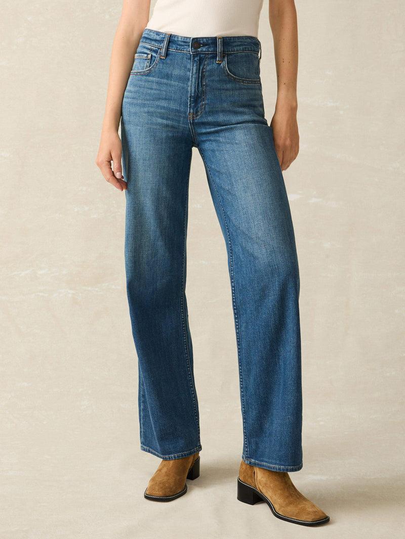 Dream Jean Wide Leg - Indigo Coast Wash Product Image