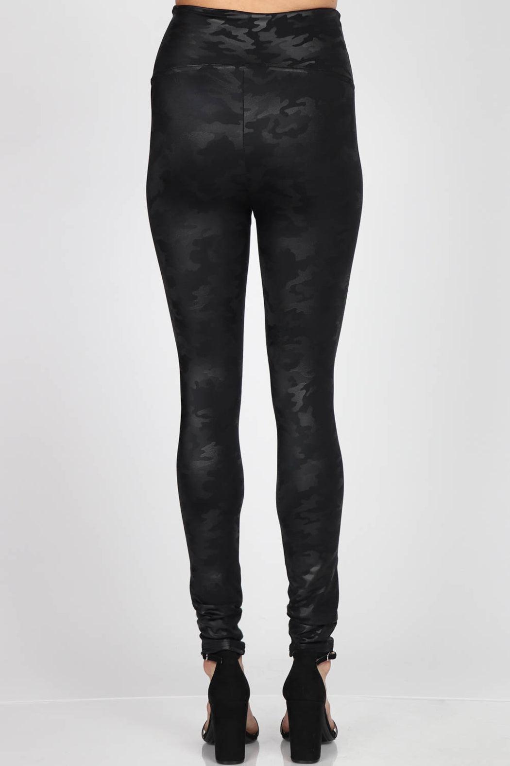 Camo print leatherette legging Female Product Image