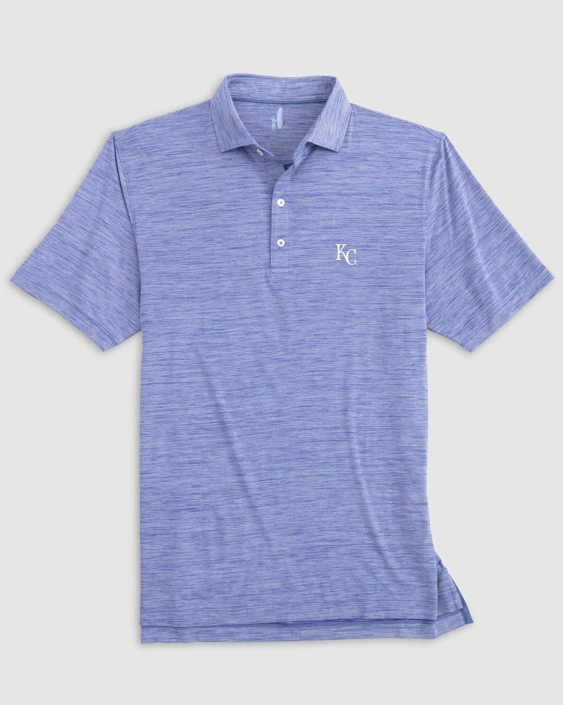 johnnie-O Kansas City Royals Huronn Featherweight Polo Product Image