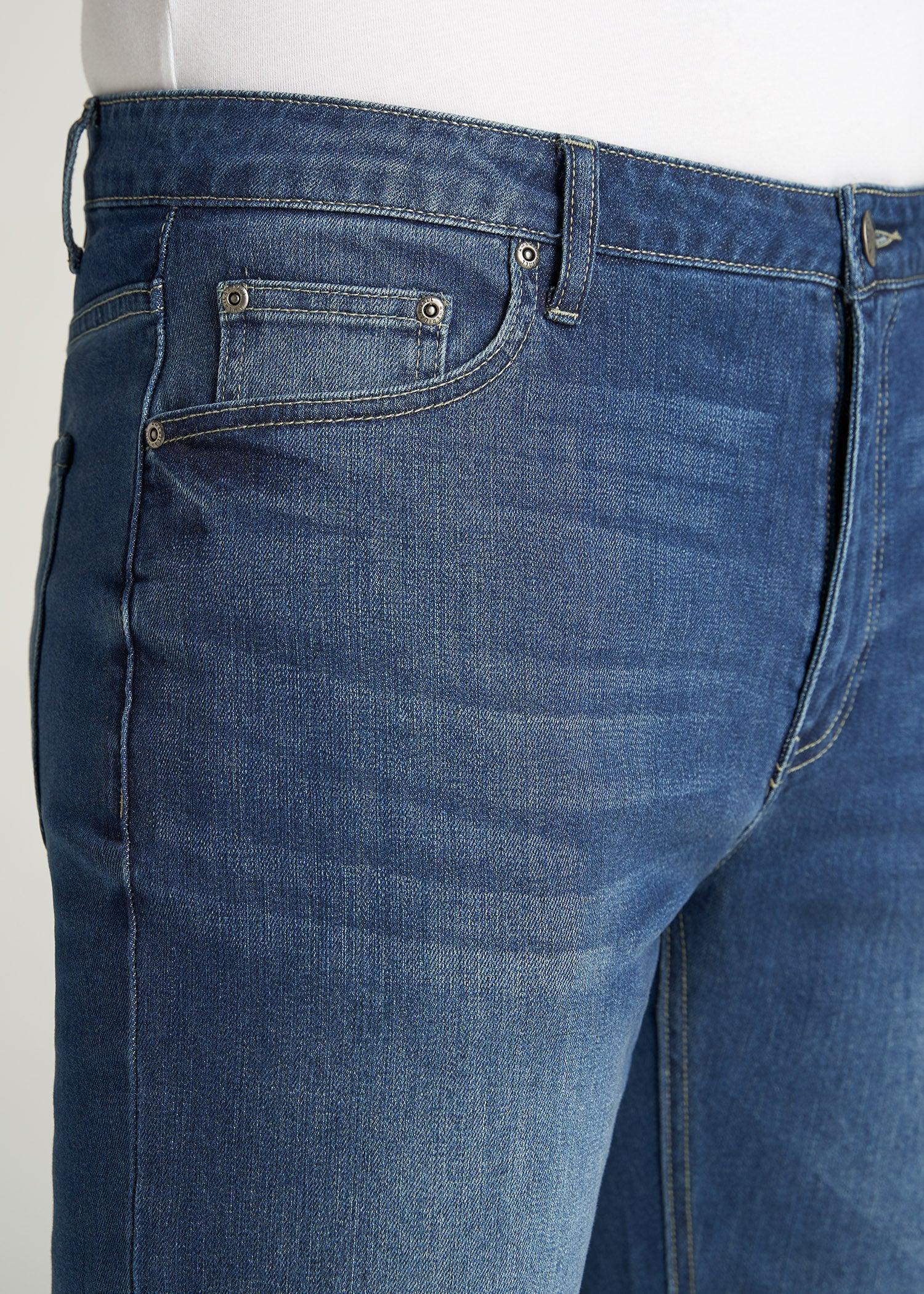 J1 STRAIGHT LEG Jeans for Tall Men in Classic Blue Product Image