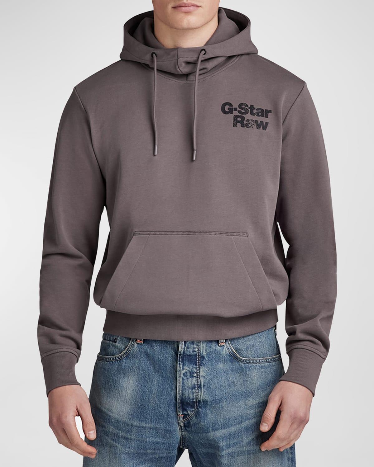 Mens Back Printed Hoodie Product Image