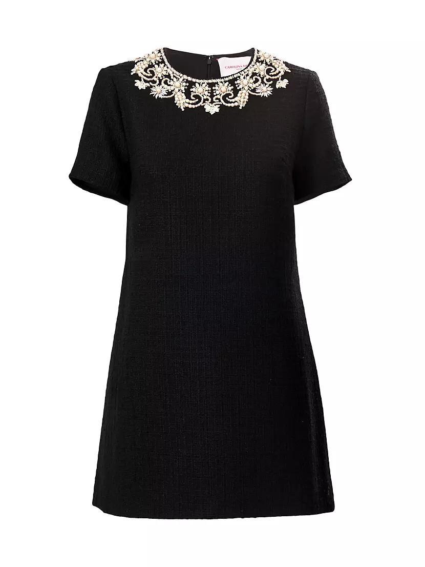 Embellished Shift Minidress Product Image