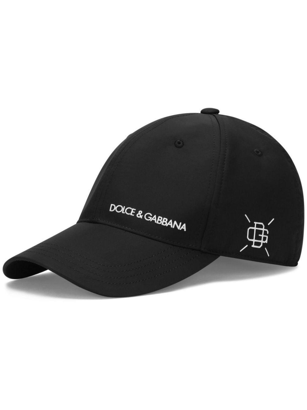 Logo-print Baseball Cap In Black Product Image