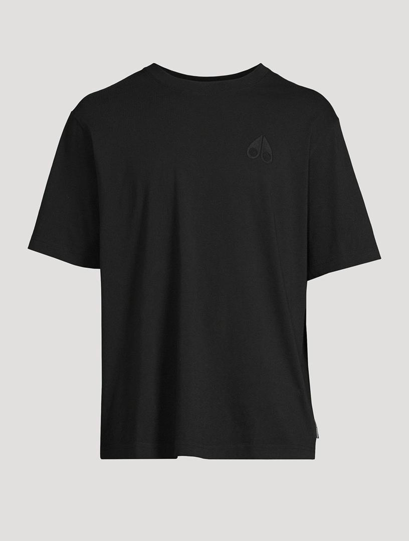 Moose Knuckles Henri Tee in Black Male Product Image