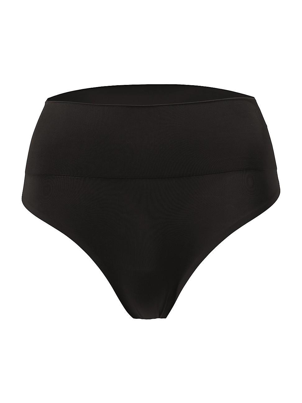 Womens Seamless High-Waist Thong Product Image