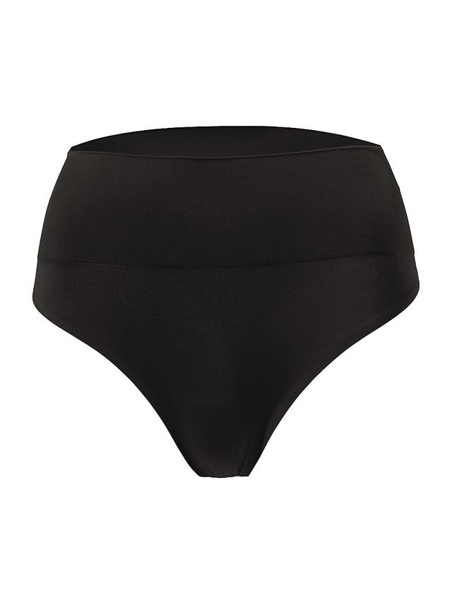 Womens Seamless High-Waist Thong Product Image