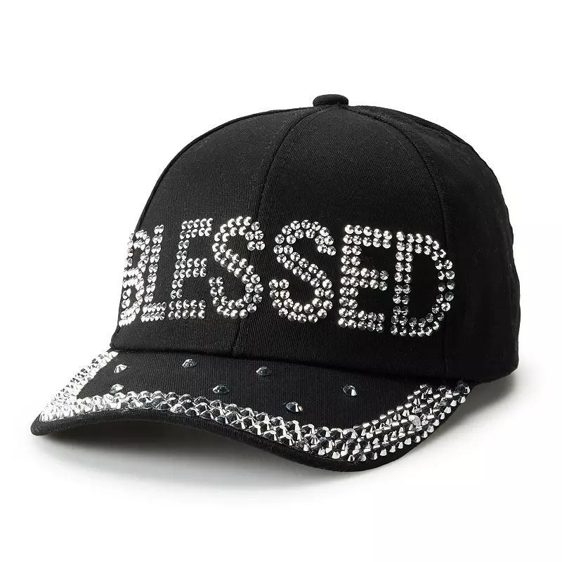 Womens Olivia and Kate Blessed Baseball Cap Product Image