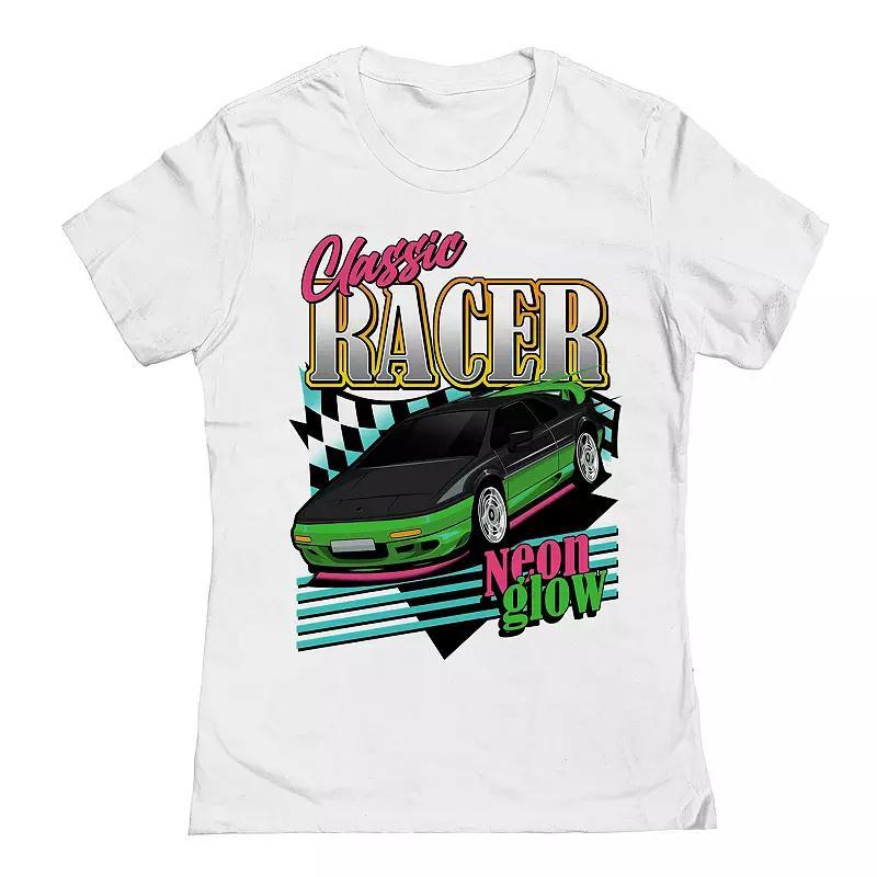 Juniors Classic Racer Womens Graphic Tee, Girls Product Image